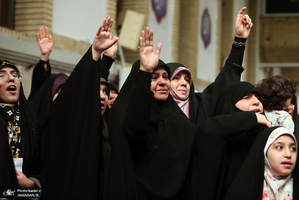 دیدار مداحان اهل‌بیت (ع) با رهبر معظم انقلاب