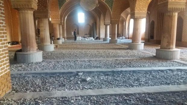 مرمت مسجد تاریخی کریم خان تبریز در مراحل پایانی قرار دارد