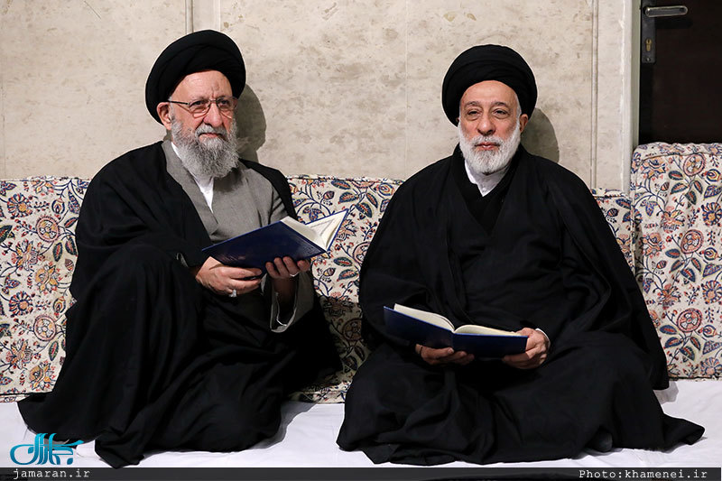 مراسم ترحیم آیت الله هاشمی رفسنجانی در حسینیه امام خمینی(ره)