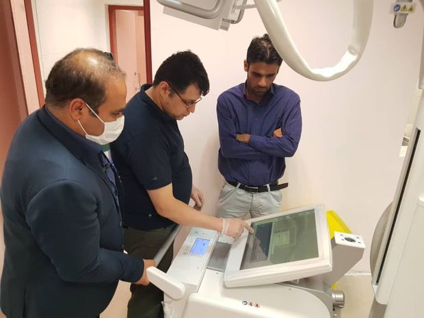 دستگاه رادیولوژی دیجیتال (پرتابل) در بیمارستان شهید جلیل یاسوج نصب شد