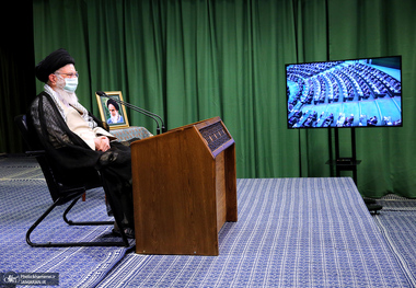 ارتباط تصویری نمایندگان مجلس شورای اسلامی با رهبر معظم انقلاب