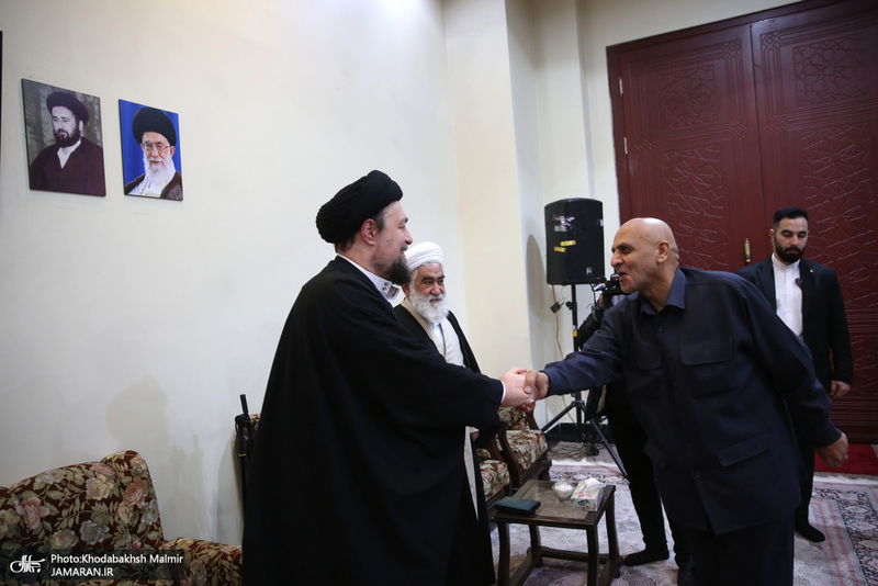دیدار وزیر ارتباطات و معاونین با سید حسن خمینی