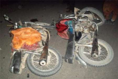 کشته شدن دو راکب موتورسیکلت در محور گنبکی ریگان