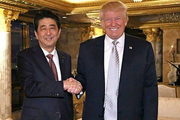 گفت‌وگوی نخست‌وزیر ژاپن با ترامپ پس از دیدارش با روحانی