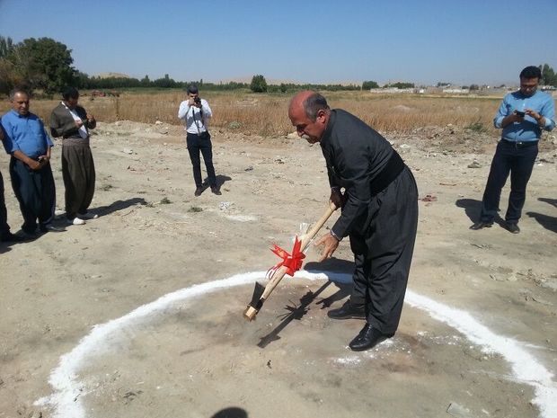 عملیات احداث دومین مرکز نگهداری کودکان بی‌سرپرست بوکان آغاز شد
