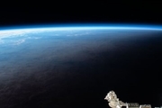 تصویری از زمین از ایستگاه فضایی بین‌المللی