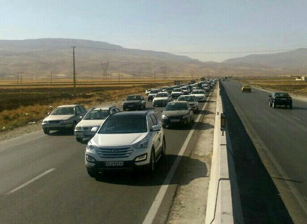 فاصله شیراز به کرمان 35 کیلومتر کاهش می یابد
