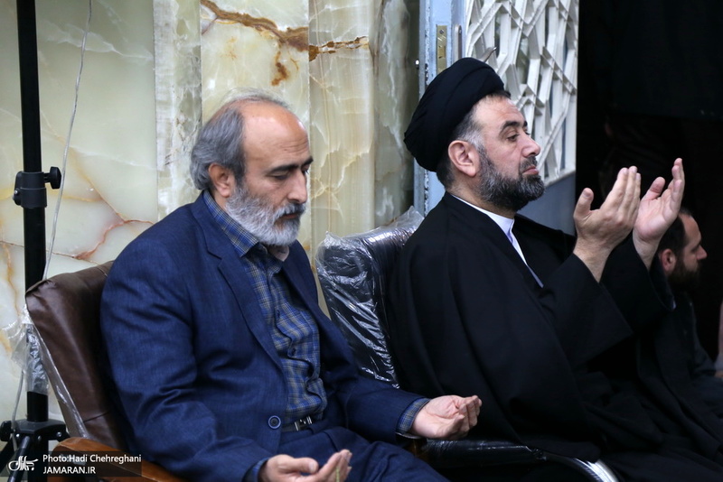 مراسم عزاداری شب شهادت امام موسی کاظم(ع) در حرم کریمه اهل بیت(س)