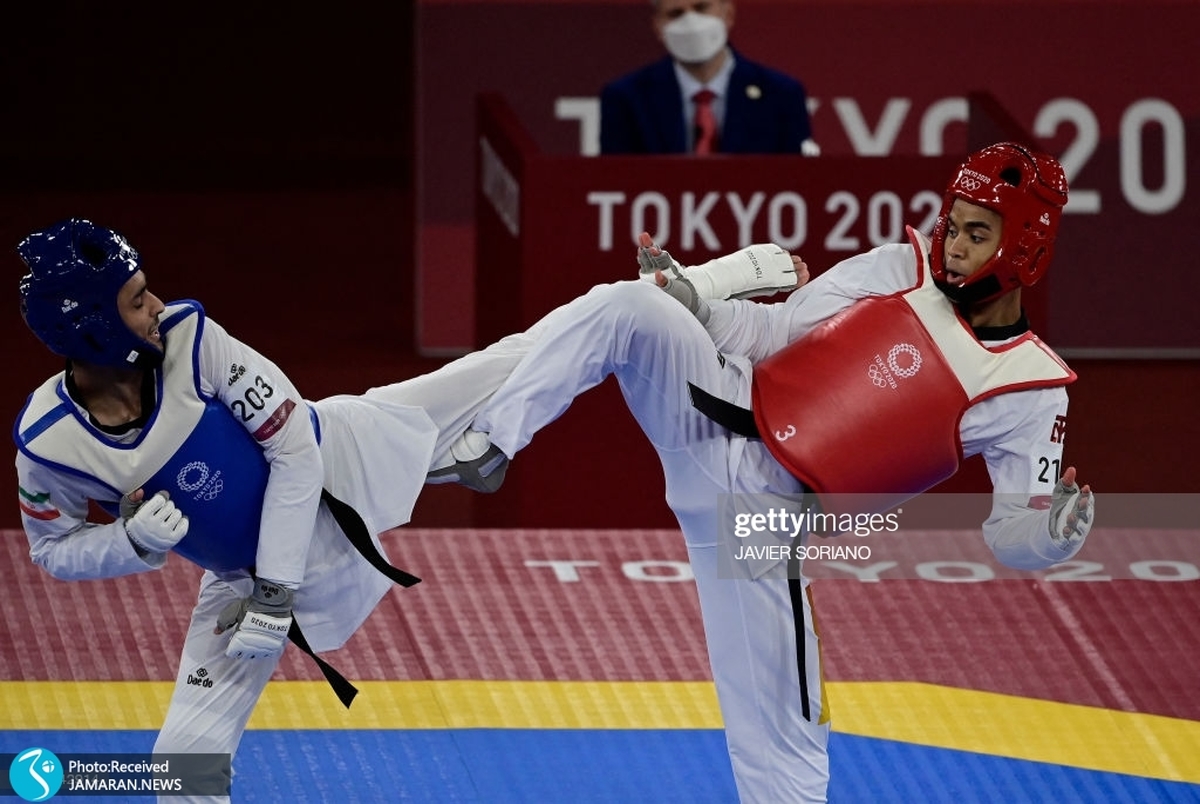 المپیک 2020 توکیو| شکست سنگین و حذف تلخ آرمین هادی پور مقابل حریف آرژانتینی
