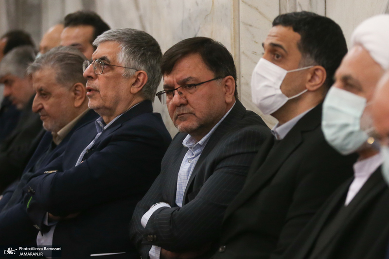 مراسم هفتمین روز درگذشت همسر شهید مطهری