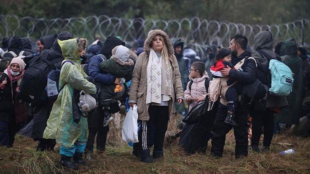 مهاجران حربه بلاروس علیه اروپا