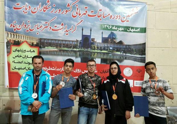 ورزشکاران دیابتی کردستانی پنج نشان طلا، نقره و برنز بازی های کشوری را کسب کردند