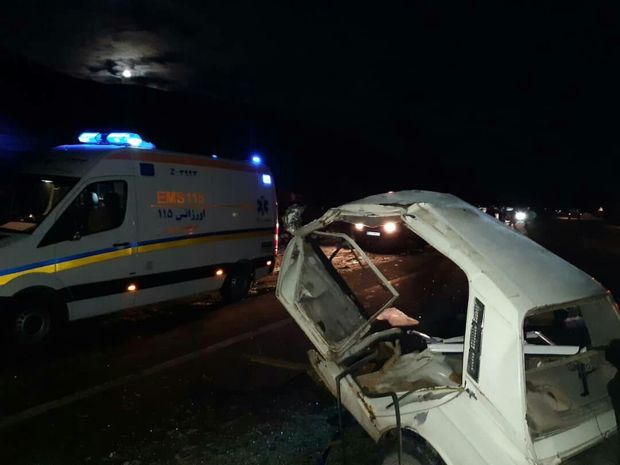 تصادفات فوتی سال ۹۸ در جاده‌های زنجان چهار درصد کاهش یافت