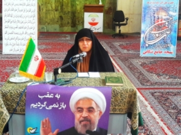 فعال سیاسی: حضور حداکثری مردم تضمین کننده پیروزی دکتر روحانی است