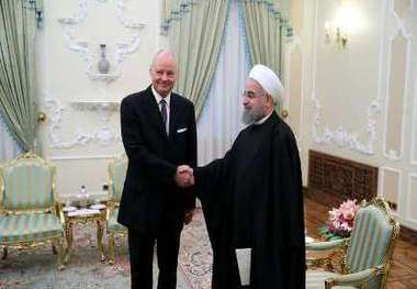 در دیدار سفیر جدید آلمان در تهران؛

روحانی: آلمان نخستین شریک تجاری ایران در اتحادیه اروپا است
