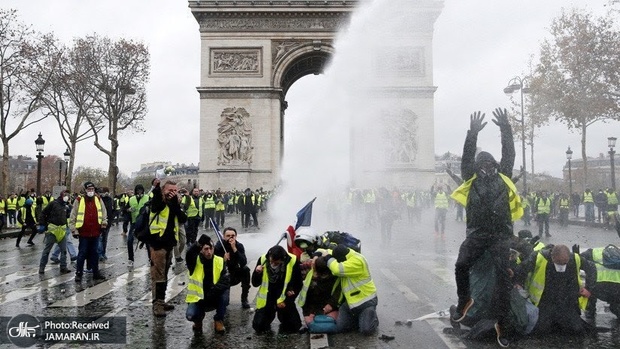 سی و یکمین هفته اعتراضات در فرانسه+ تصاویر