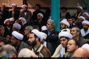 مراسم چهلمین روز درگذشت آیت الله العظمی موسوی اردبیلی(ره) در حسینیه جماران