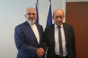 وزیران خارجه ایران و فرانسه در نیویورک دیدار کردند
