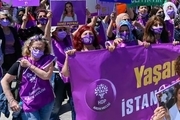 تظاهرات زنان ترکیه علیه اردوغان