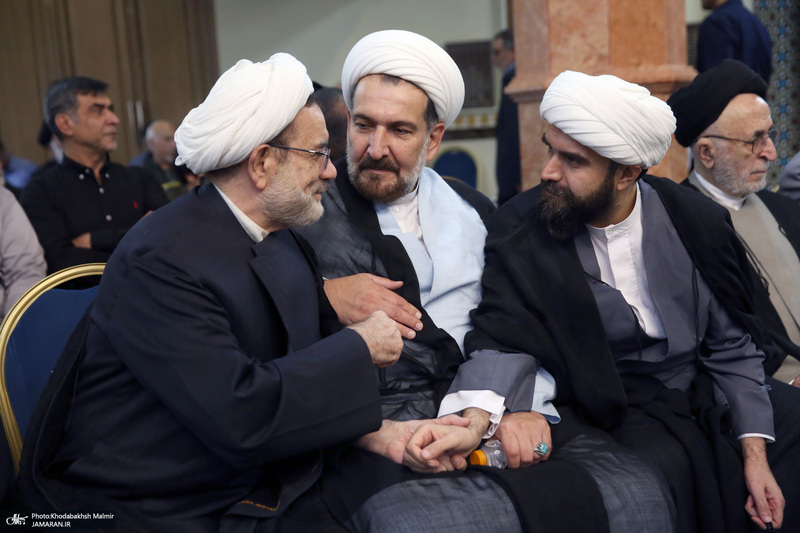 مراسم بزرگداشت محمد علی جماعتی در حسینیه شماره 2 جماران - 1