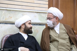 مراسم بزرگداشت همسر مرحوم آیت الله العظمی فاضل لنکرانی (ره)