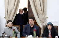 نشست عارف با خبرنگاران (1)