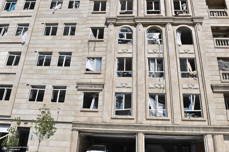 حمله آمریکایی_صهیونی به ورزشگاه شهیدان نصیری منطقه ۱۸ تهران