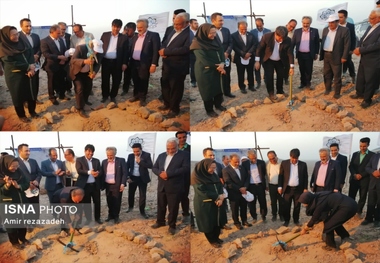 کلنگ ابرپارک جنوب کشور در یزد به زمین خورد