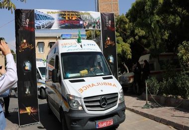 اورژانس آذربایجان‌شرقی به زائران اربعین حسینی خدمات می‌دهد