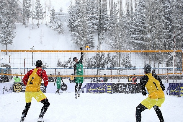 تیم نقده به تور اروپایی والیبال روی برف اعزام می شود