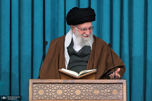 دیدار شرکت‌کنندگان در مسابقات بین‌المللی قرآن با رهبر معظم انقلاب
