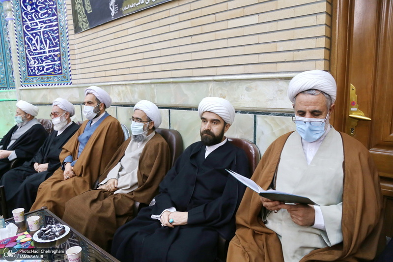 مراسم بزرگداشت همسر مرحوم آیت الله العظمی فاضل لنکرانی (ره)