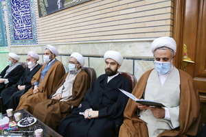 مراسم بزرگداشت همسر مرحوم آیت الله العظمی فاضل لنکرانی (ره)