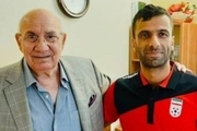 عیادت مهاجرانی از کاپیتان فوتبال ساحلی ایران
