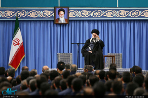 دیدار فرماندهان نیروی هوایی و پدافند هوایی ارتش با رهبر معظم انقلاب