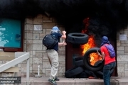سفارت آمریکا در هندوراس به آتش کشیده شد+ تصاویر