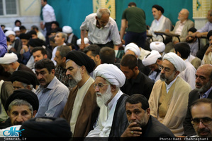 مراسم چهلمین روز درگذشت  استاد سید مهدی طباطبایی(ره) در قم 