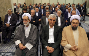 دیدار مسئولان نظام و سفرای کشورهای اسلامی با رهبر معظم انقلاب