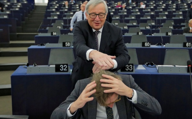 عکس/ شوخی دو مقام اروپایی