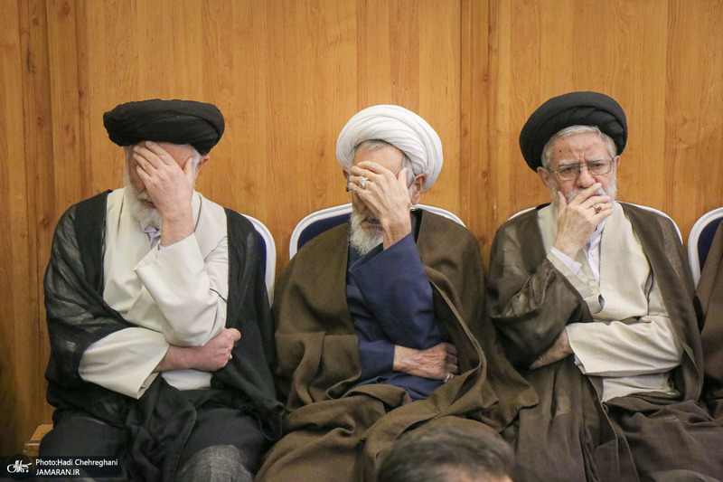 مراسم بزرگداشت آیت موسوی تبریزی در قم