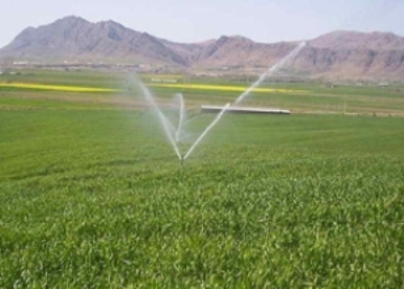تجهیز 1500 هکتار اراضی کشاورزی اردل به سیستم آبیاری نوین در دولت یازدهم