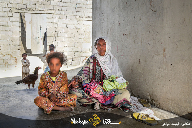 زندگی سخت خانواده ای محروم در منطقه دشتیاری چابهار + تصاویر