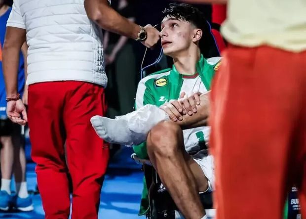 ویدیو| مصدومیت تلخ ستاره والیبال بلغارستان