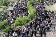 برگزاری پیاده روی همگانی 70 هزار نفری در گلبهار