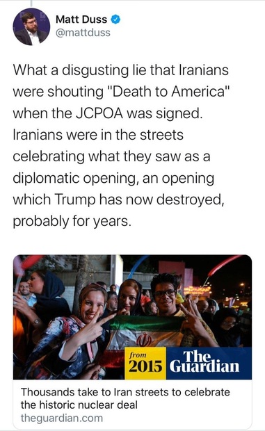 دروغ نفرت انگیز ترامپ درباره برجام و مردم ایران