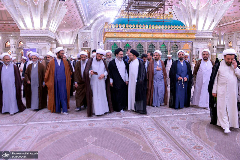 تجدید میثاق مسئولان و کارکنان سازمان حج و زیارت با آرمان‌های حضرت امام(س)