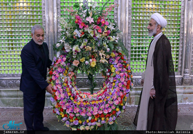تجدید میثاق مسئولان سازمان اوقاف و امورخیریه با آرمان های حضرت امام(س)