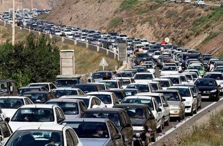 حجم ترافیک در راه های استان البرز سنگین است