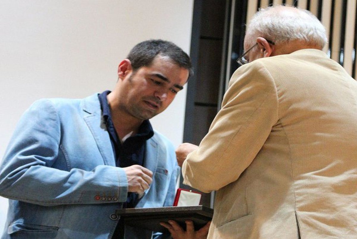 شهاب حسینی شهروند افتخاری شهر شاهرود شد