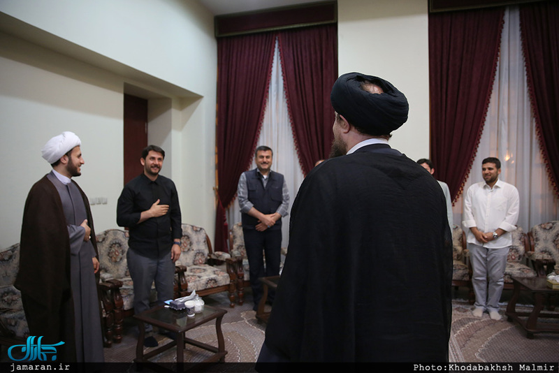 دیدار جمعی از جوانان ترکیه ای اتحادیه جهانی تقریب نهاد جوانان با سید حسن خمینی 
